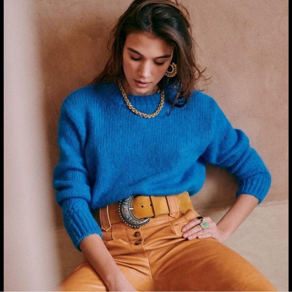 Sezane chuck baby mohair jumper - Picture 1 of 9